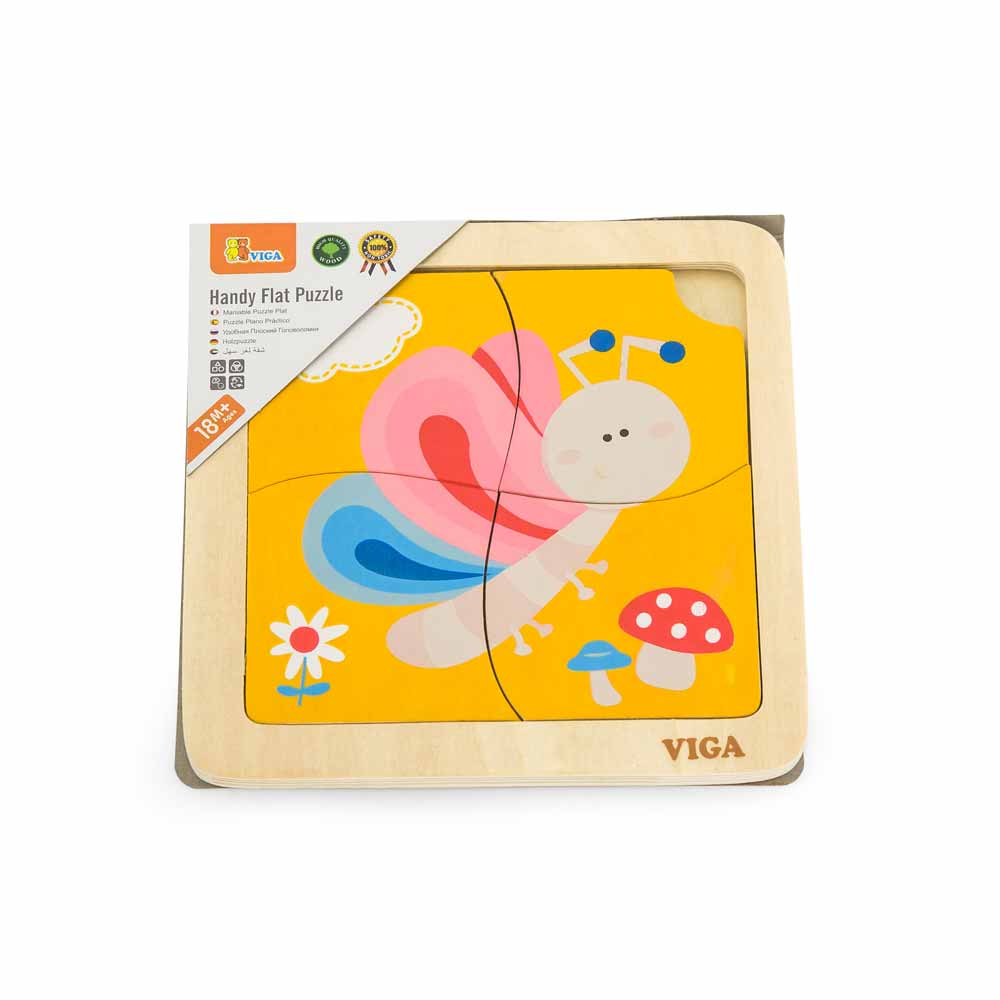 DRVENE PUZZLE LEPTIR 