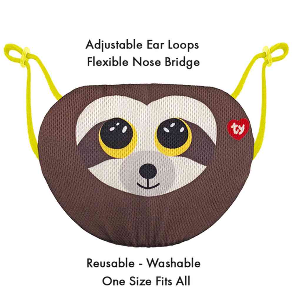 TY PLIS UKRASNA MASKA LJENIVAC DANGLER 12 CM 