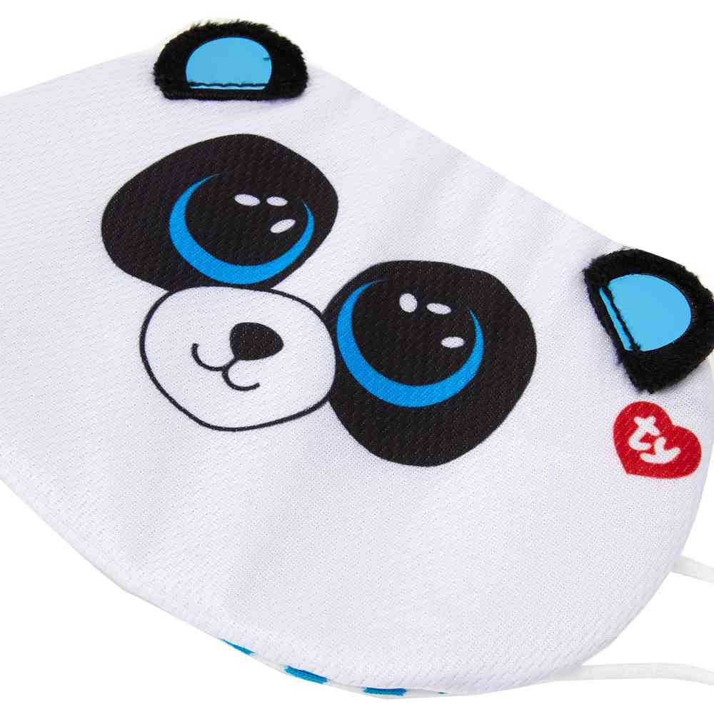 TY PLIS UKRASNA MASKA PANDA BAMBOO 12 CM 
