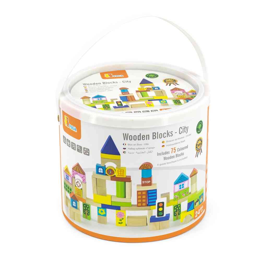 DRVENE KOCKE GRAD 75 KOM 