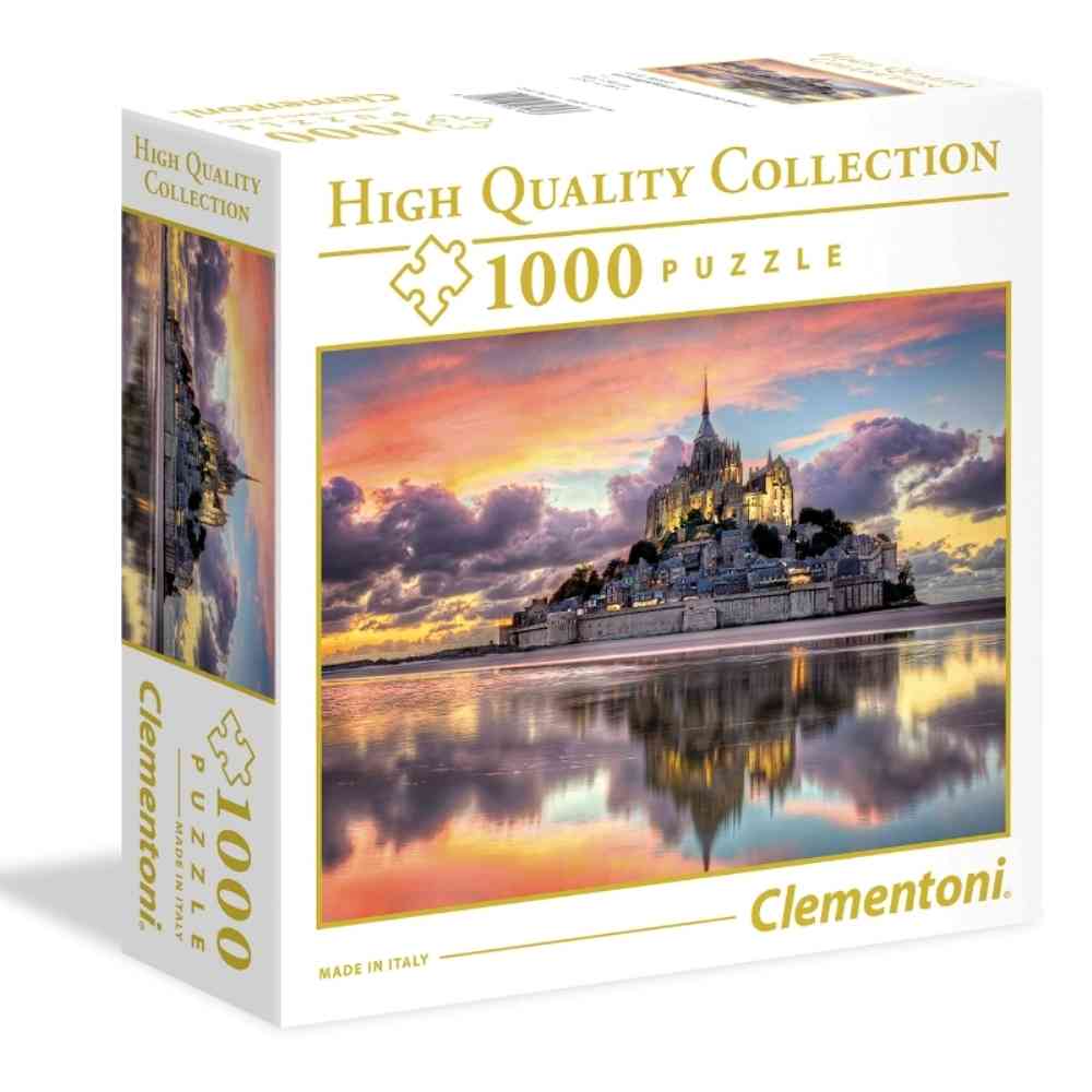 CLEMENTONI PUZZLE 1000 MONT SAINT-MICHEL SB