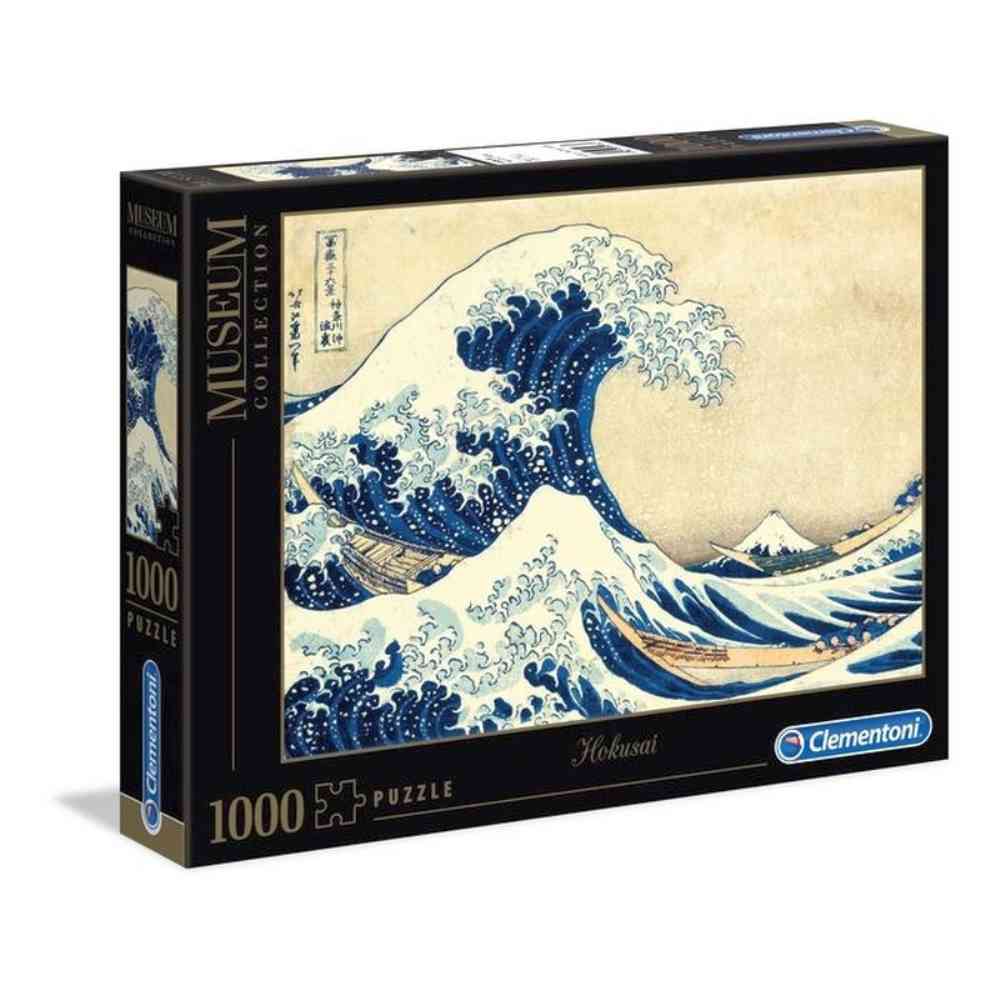 CLEMENTONI PUZZLE 1000 MUSEUM LA GRANDE ONDA DI HOKUSA 