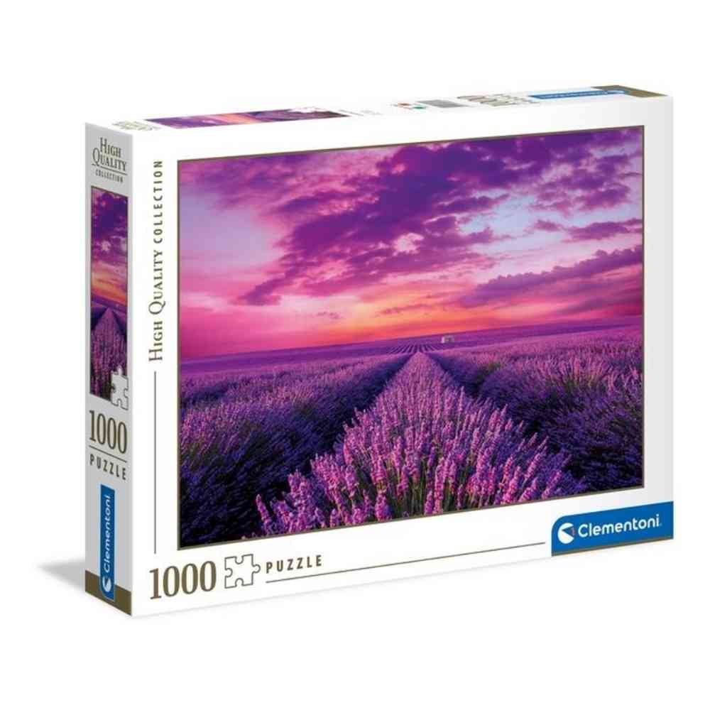 CLEMENTONI PUZZLE 1000 LAVENDER FIELD 