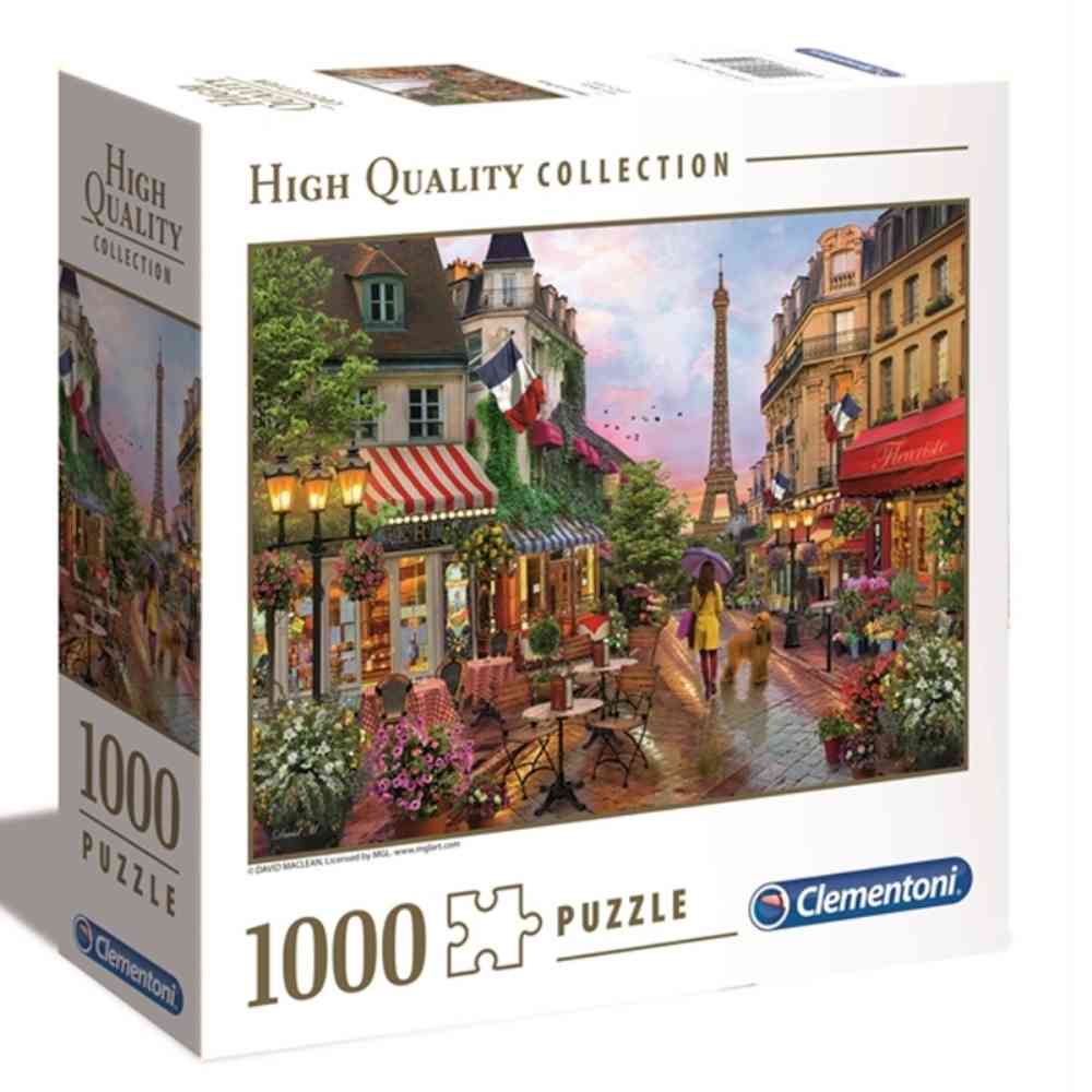 CLEMENTONI PUZZLE 1000 FLOWER IN PARIS - SB