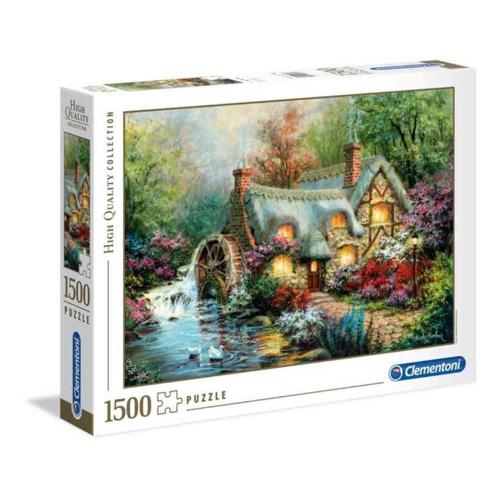 CLEMENTONI PUZZLE 1500 COUNTRY RETREAT 