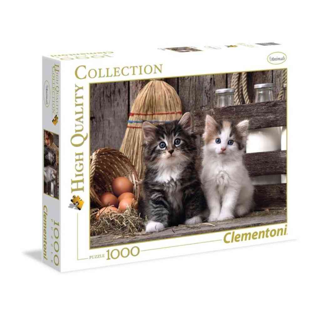 CLEMENTONI PUZZLE 1000 LOVELY KITTENS 