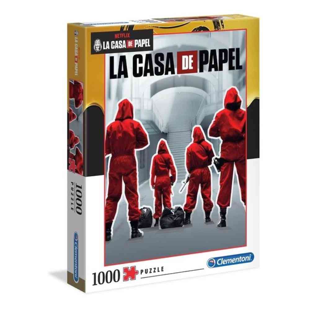 CLEMENTONI PUZZLE 1000 LA CASA DE PAPEL 1