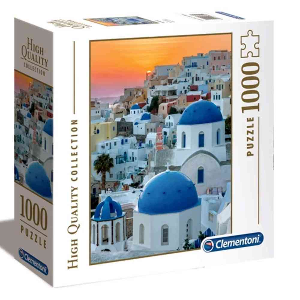 CLEMENTONI PUZZLE  1000 SANTORINI - SB 