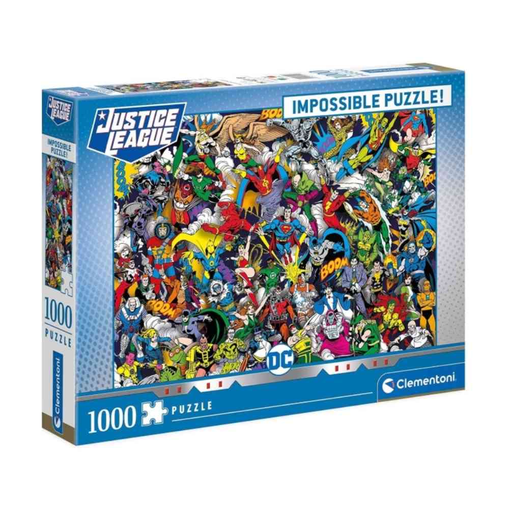 CLEMENTONI PUZZLE 1000 IMPOSSIBLE DC COMICS
