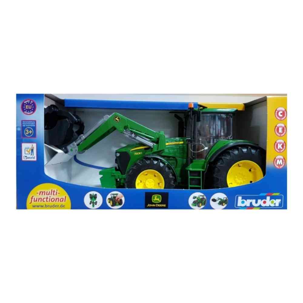 JOHN DEERE S PREDNJIM UTOVARIVACEM 