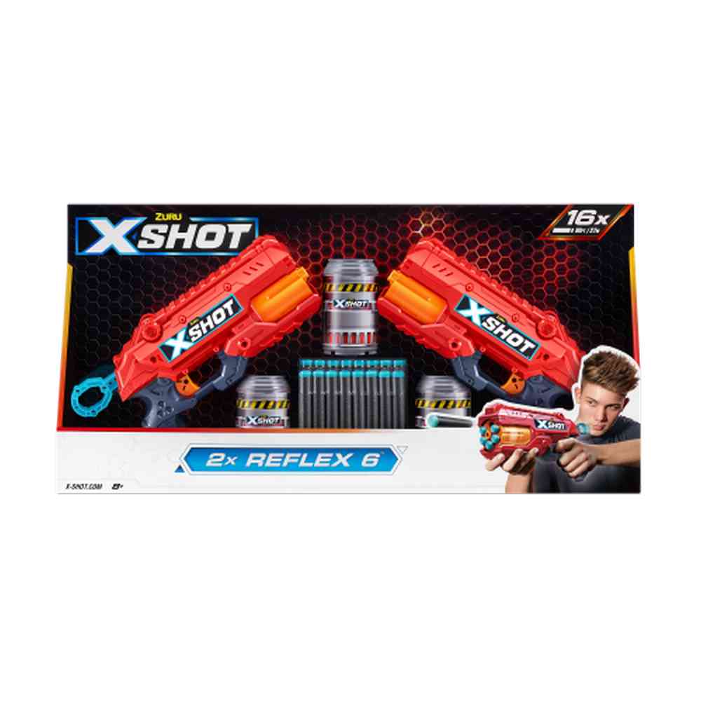 X-SHOT-PISTOLJ EXCEL REFLEX DUPLI 