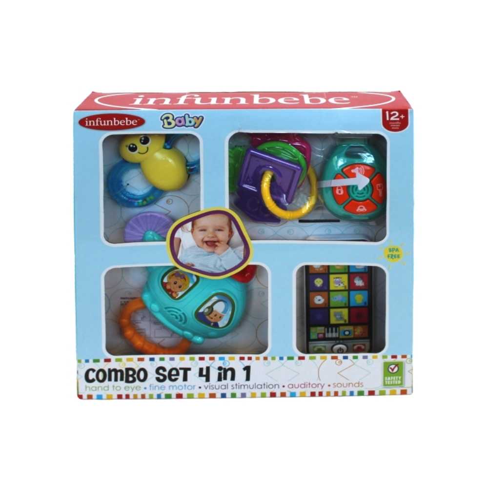 A6819/LS010/LS IGRACKA ZA BEBE COMBO SET 4u1 