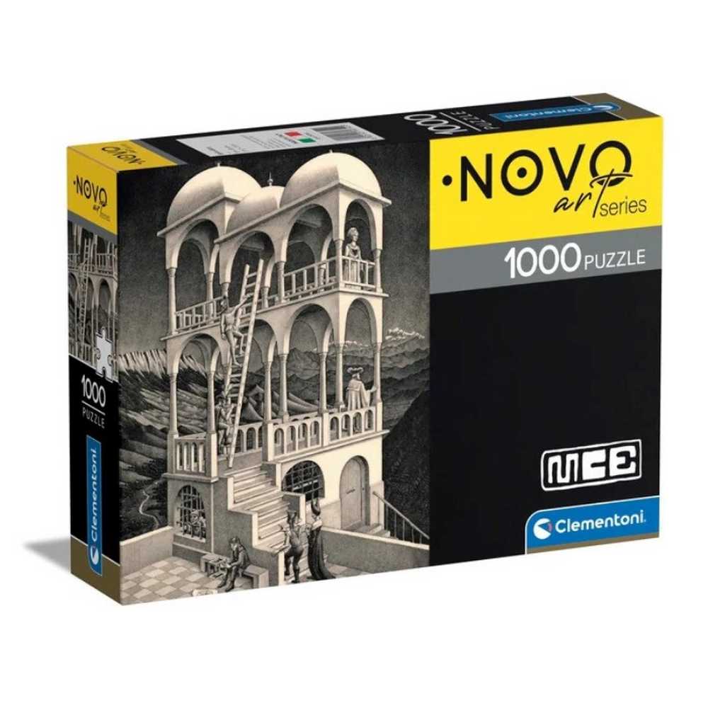 Puzzle Clementoni 1000 Pièces – Museum Virgin Rocks, Boîte Compacte, Fabriqué En Italie, 70x50 Cm