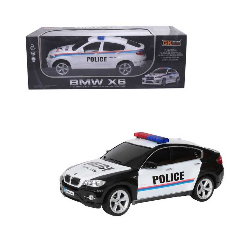 R/C 1:14 BMW X6 POLICE PROWL 1401P 
