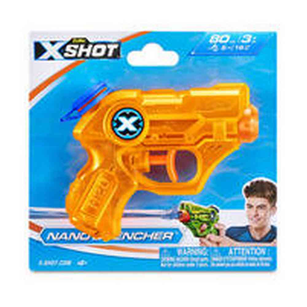 19016 XSHOT WATER -WATER WARFARE-WATER BLASTER- Nano Drencher Hang Card,Bulk 