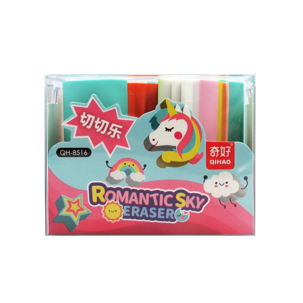 GUMICE ZA BRISANJE SET UNICORN