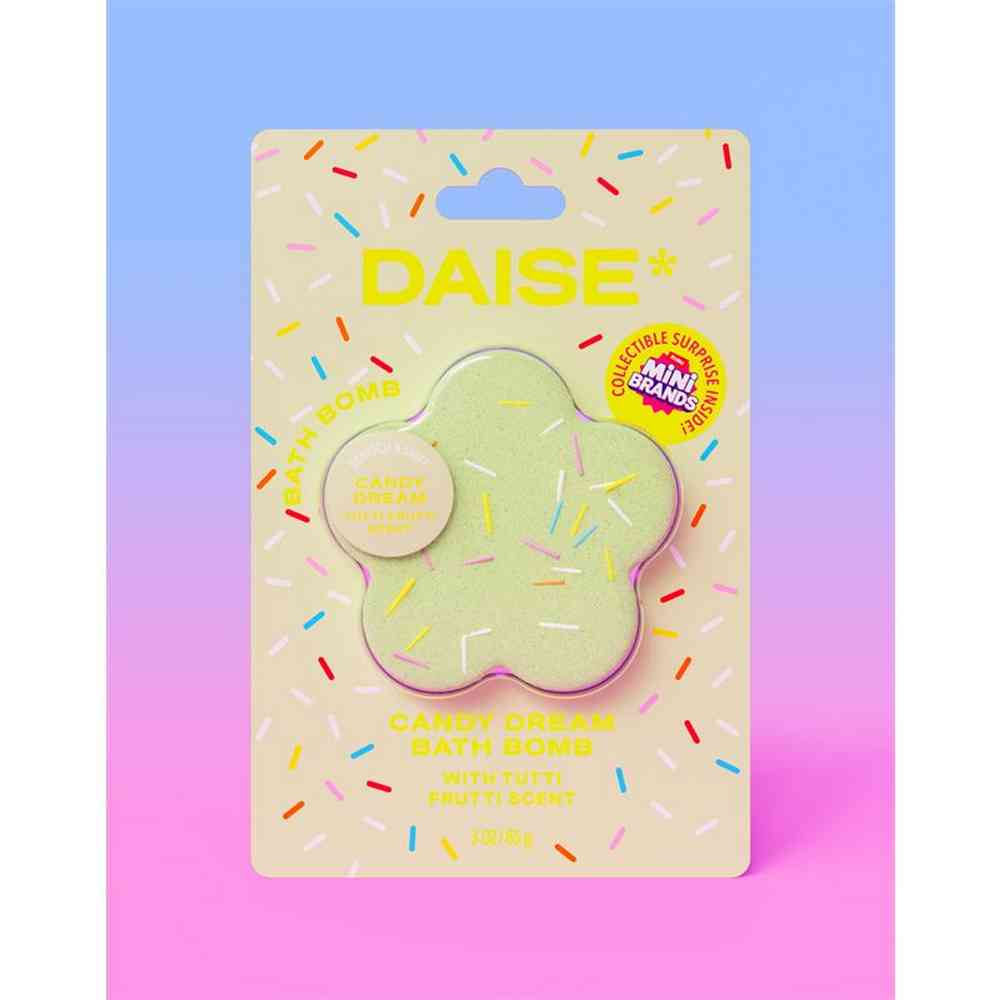 DSE: DAISE CANDY CREAM BATH BOMB - TUTTI FRUTTI SCENT 3oz 