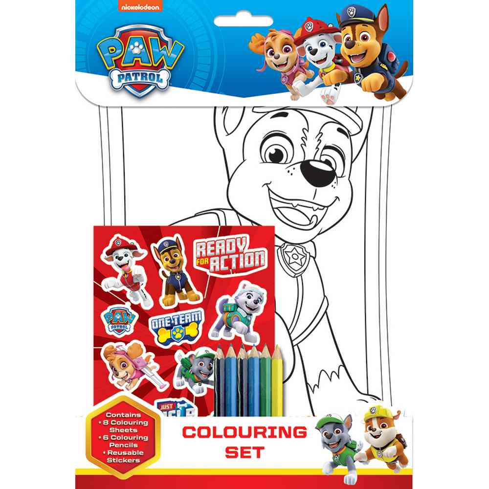PAW PATROL BOJANKA S BOJICAMA 