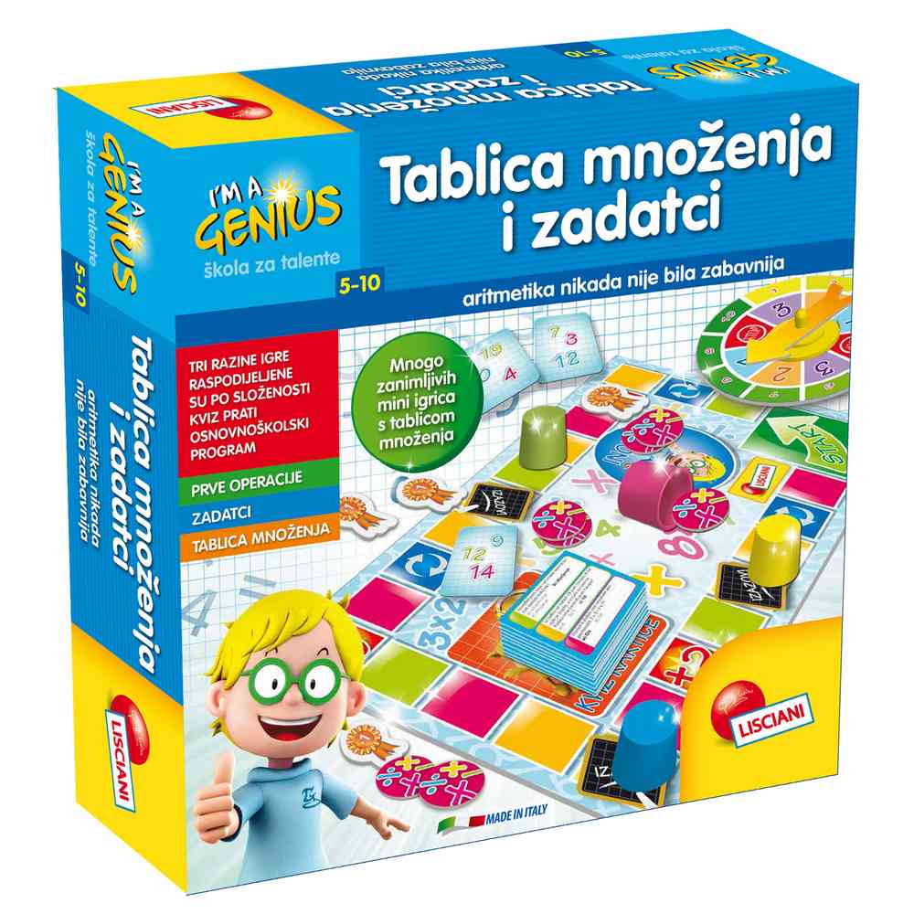 I'M GENIUS - TABLICA MNOZENJA 