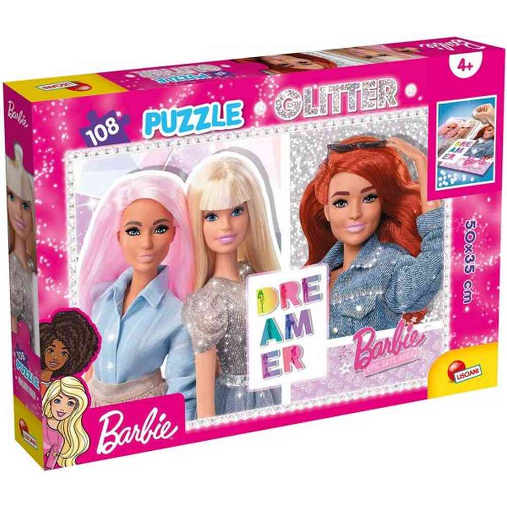 BARBIE GLITTER PUZZLE 108-NAJBOLJI PRIJATELJI ZAUVIJEK! 