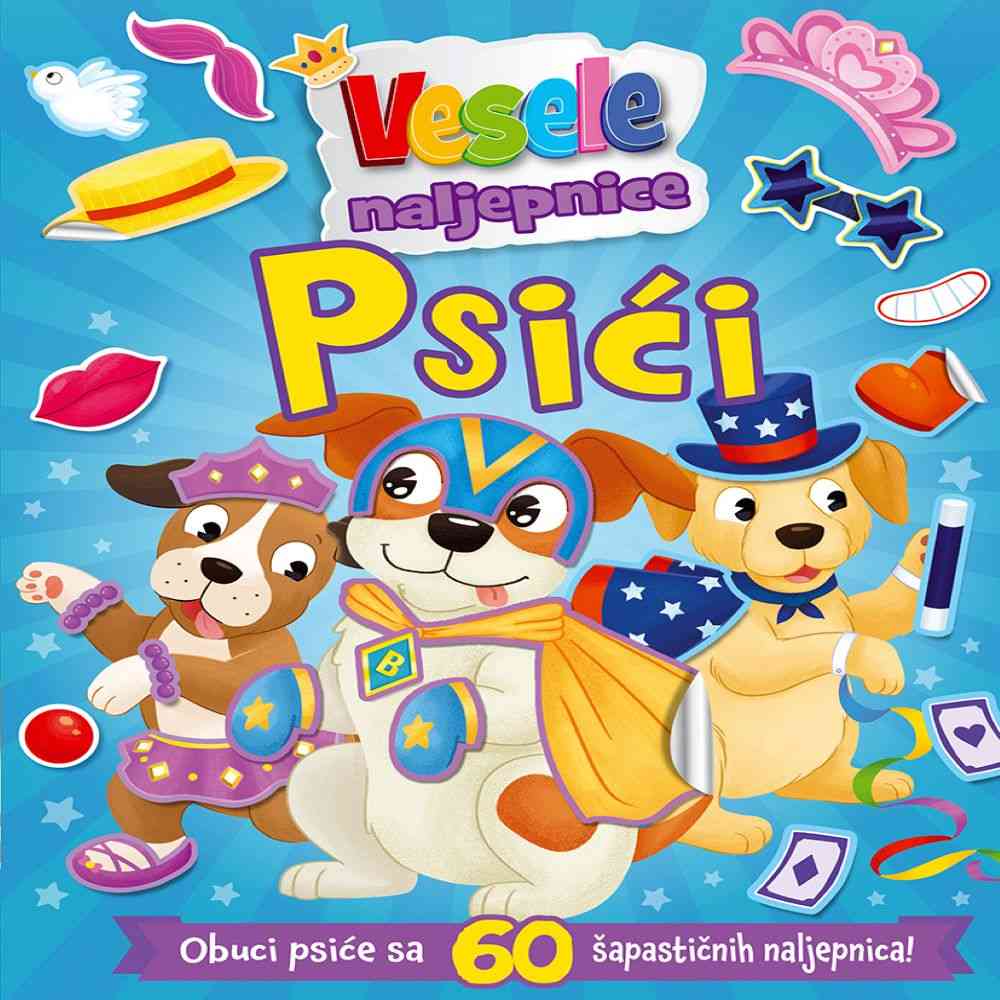 VESELE NALJEPNICE - PSICI 