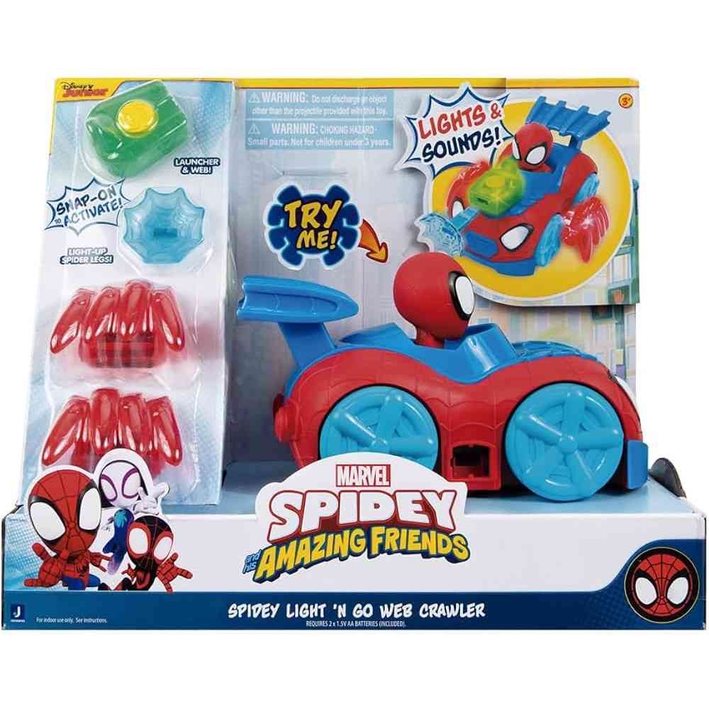 SNF: SPIDEY AND AMAZING FRIENDS - SPIDEY WEB CRAWLER DELUXE VOZILO 