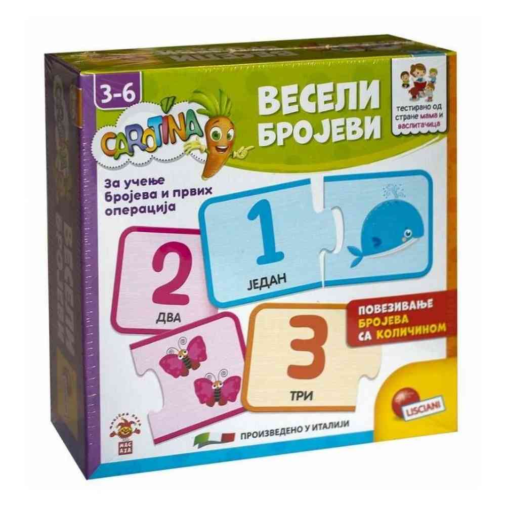 CAROTINA SR EDUKATIVNI SET VESELI BROJEVI 