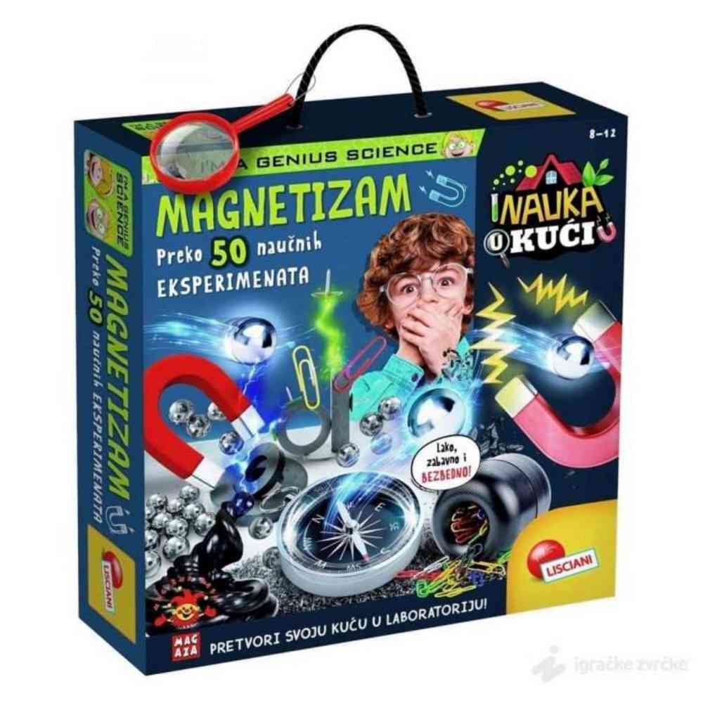 MALI GENIJE EDUKATIVNA IGRA MAGNETIZAM LISCIANI 