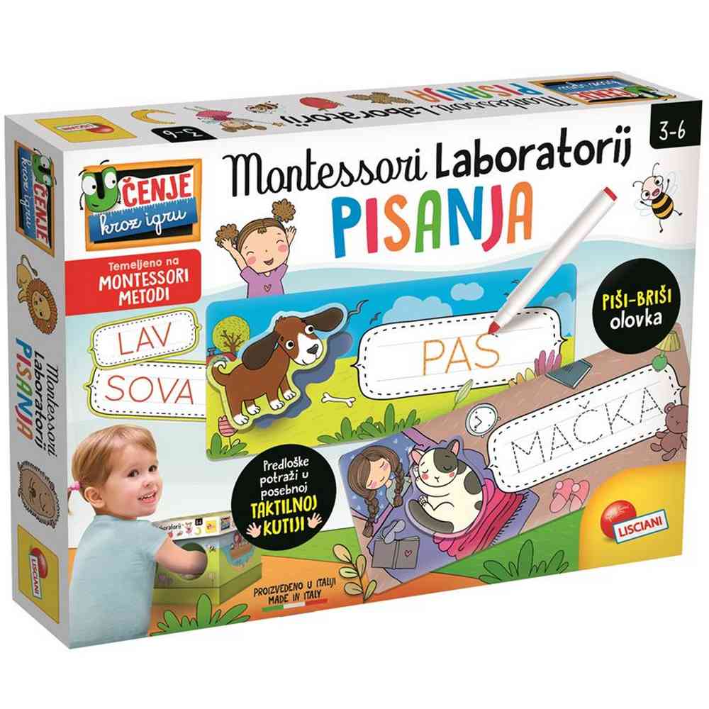 MONTESSORI LABARATORIJ PISANJA 