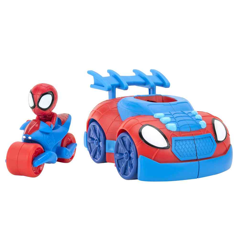 SNF: SPIDEY AND AMAZING FRIENDS - WEB STRIKE 2U1 VOZILO 