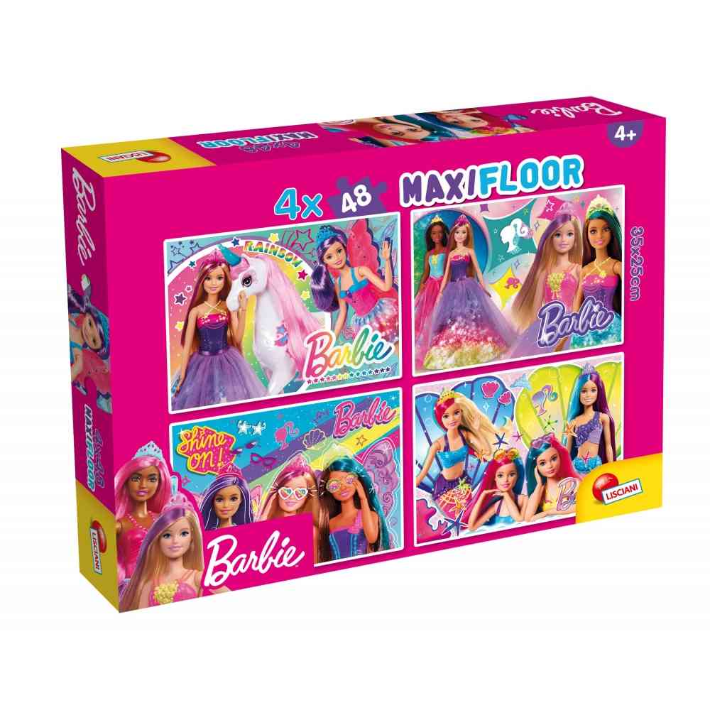 BARBIE PUZZLE MAXIFLOOR 4 X 48 