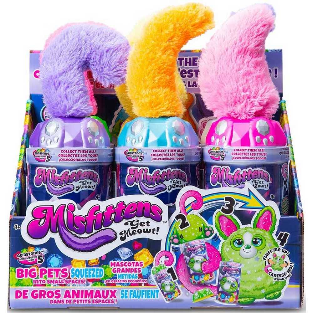 MISFITTENS PLISANE MACKE SORT. 