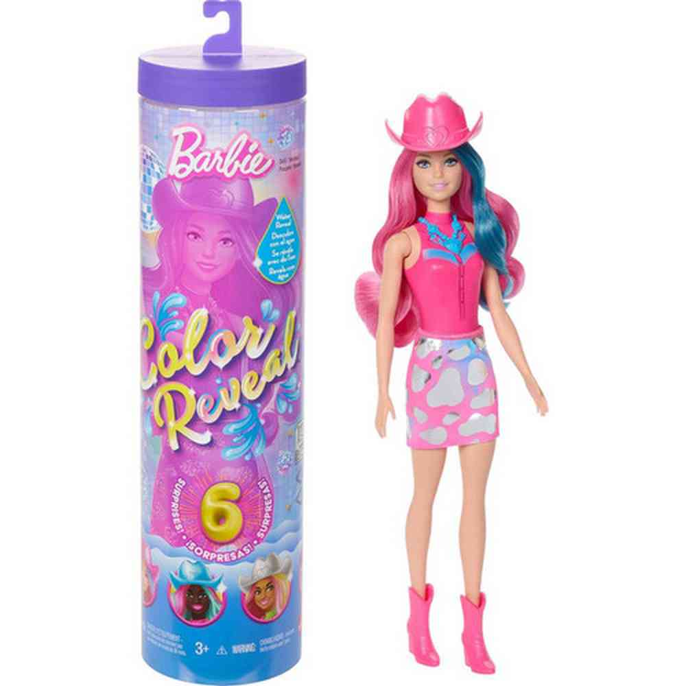BARBIE LUTKA COLOR REVEAL - DISCO STAR 