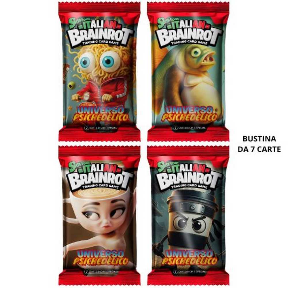 BRAINROT KARTE ALFA SERIJA 7 PAK (1 HOLOGRAFSKA)
