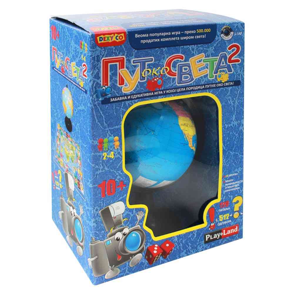 PLAY LAND PUT OKO SVIJETA 2 EDUKATIVNA IGRA