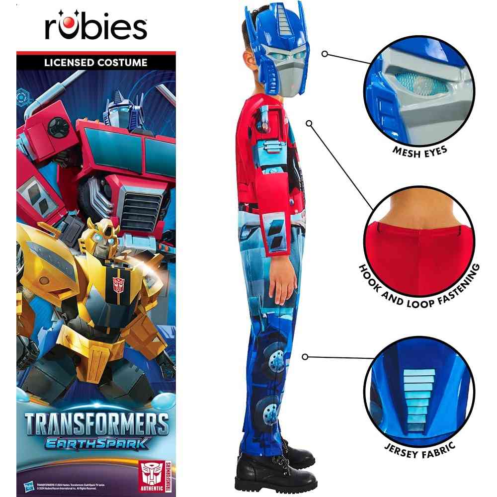 RUBIES KOSTIM OPTIMUS PRIME 4-5 GOD 