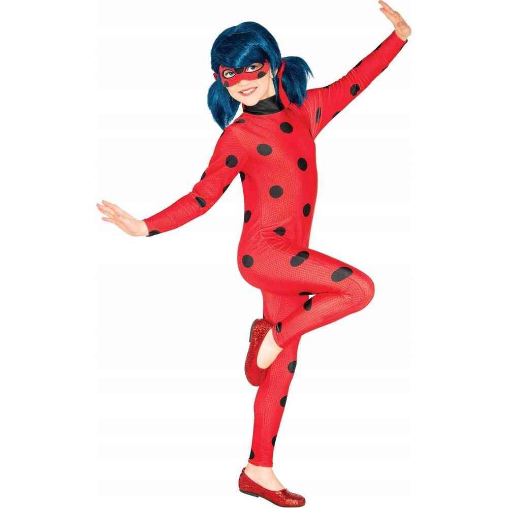 RUBIES KOSTIMKIDS MIRACULOUS LADYBUG 10-12 GOD 