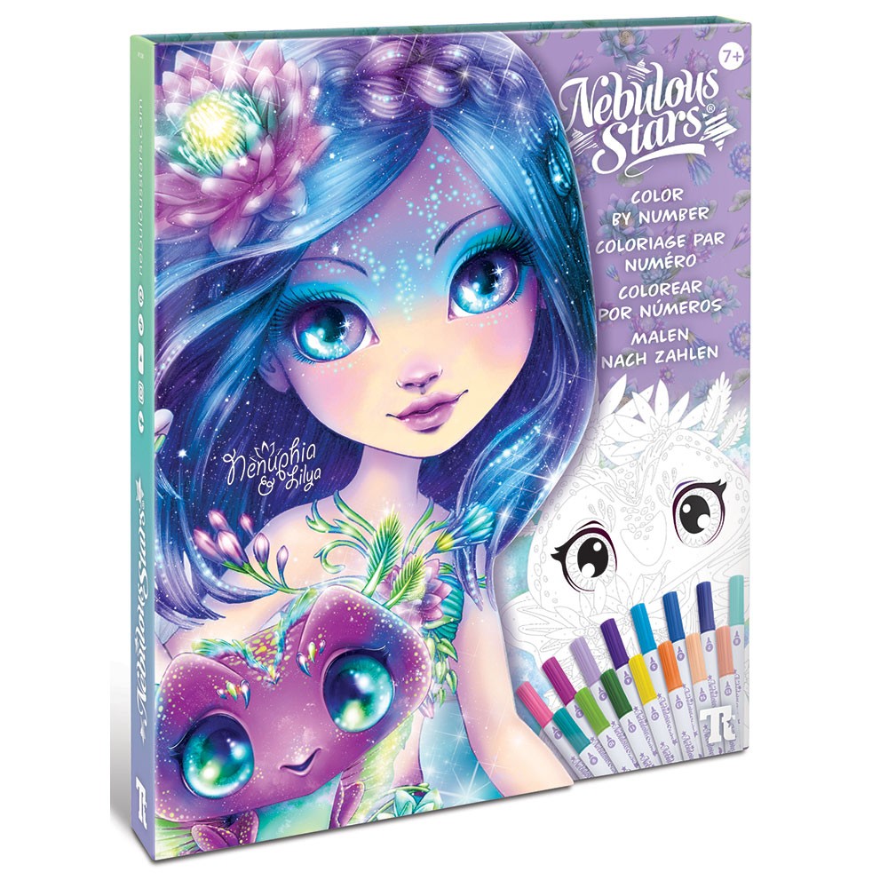 NEBULOUS STARS BOJANKA OBOJI PO BROJEVIMA NENUPHIA 