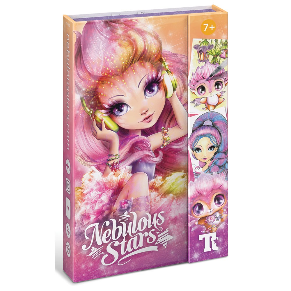 NEBULOUS STARS BOJANKA AKVAREL SA BELIM LISTOVIMA 