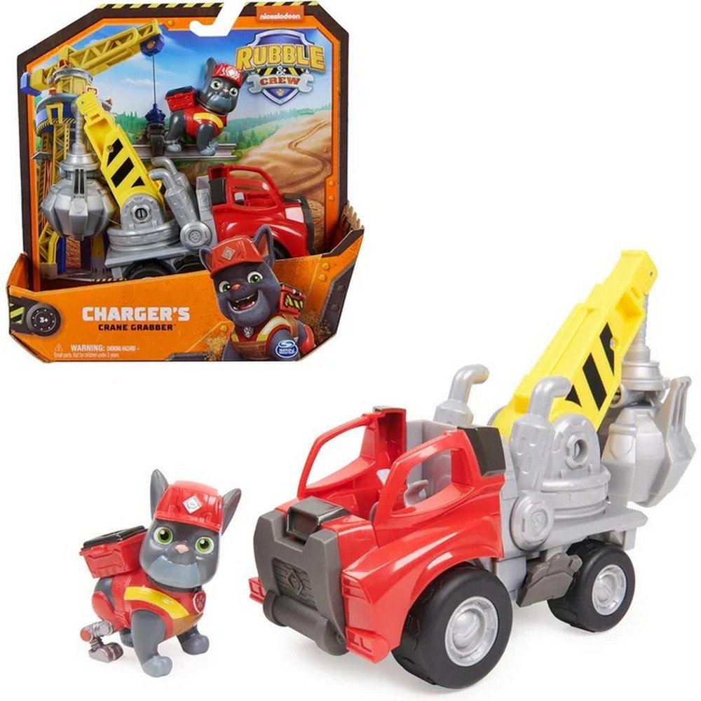 SN6066539 RUBBLE GRADJEVINSKO VOZILO SET SA FIGUROM 