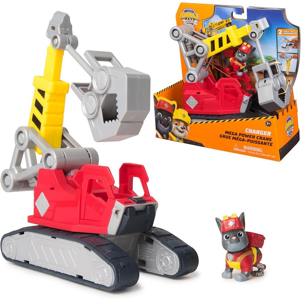 SN6073295 RUBBLE MEGA KRAN SET S FIGUROM 