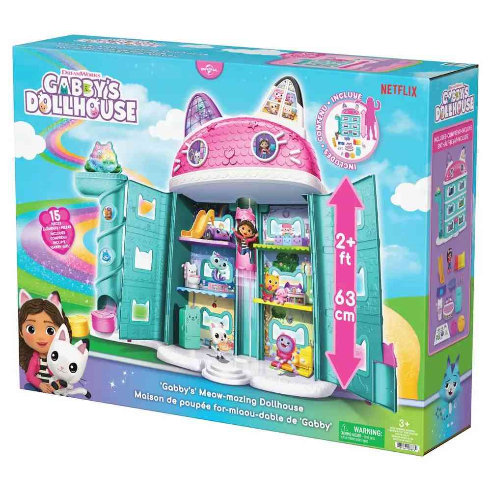 SN6078219 GABBYS DOLLHOUSE MEOWMAZING DELUXE KUĆICA ZA LUTKE 