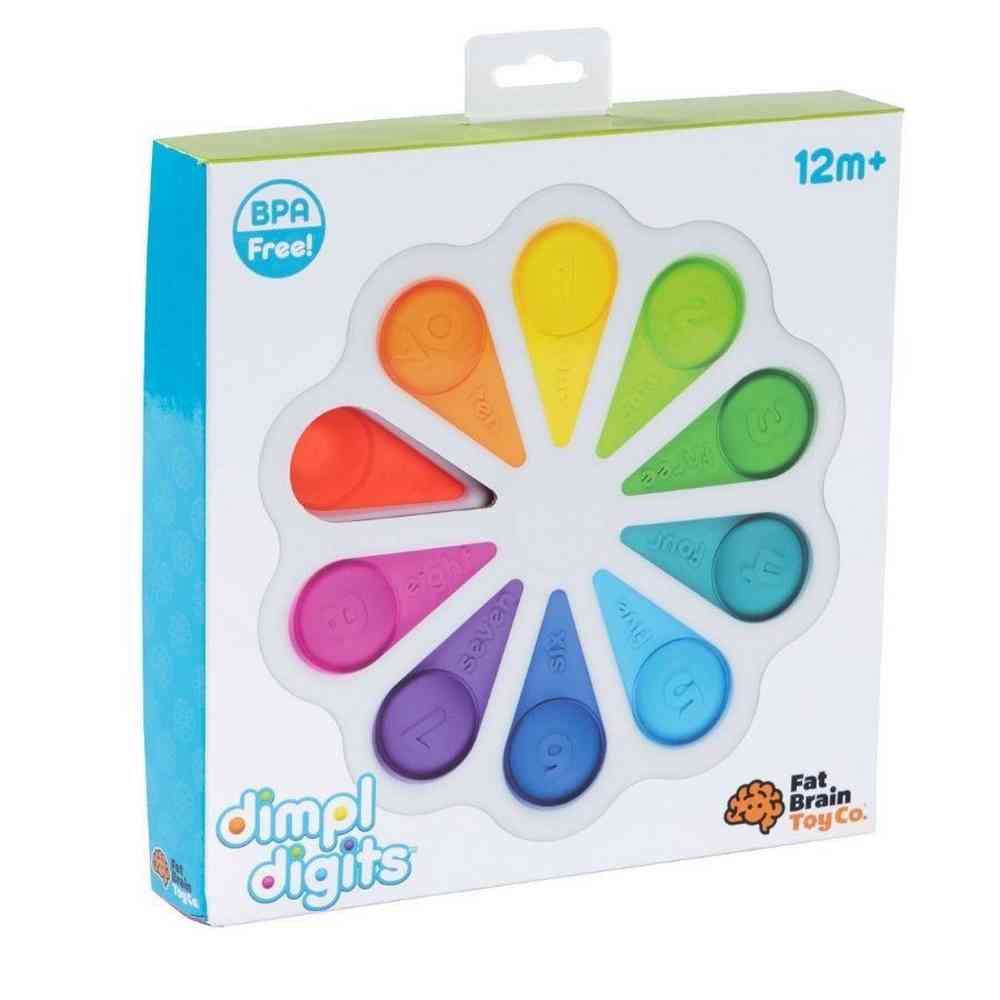 TOMY FAT BRAIN DIMPL DIGITS SENZORNI BEBI SET
