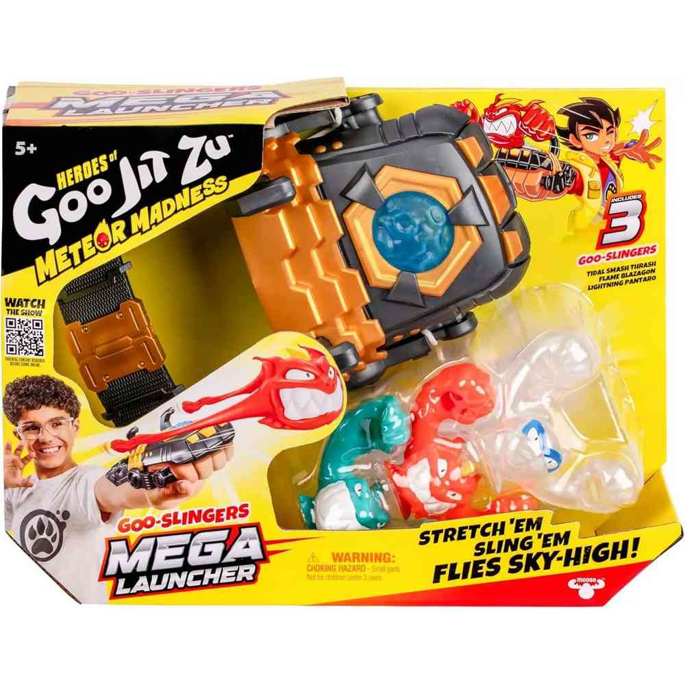 TO42989 GOO JIT ZU METEOR MADNESS S13 GOO SLINGERS LOUNCHER FIGURA 