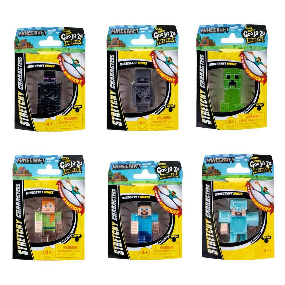 TO43223 GOO JIT ZU MINECRAFT MINIS  CDU 