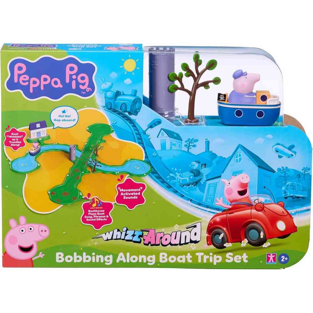 TO8345 PEPPA PIG WHIZZ AROUND BRODIĆ SET 