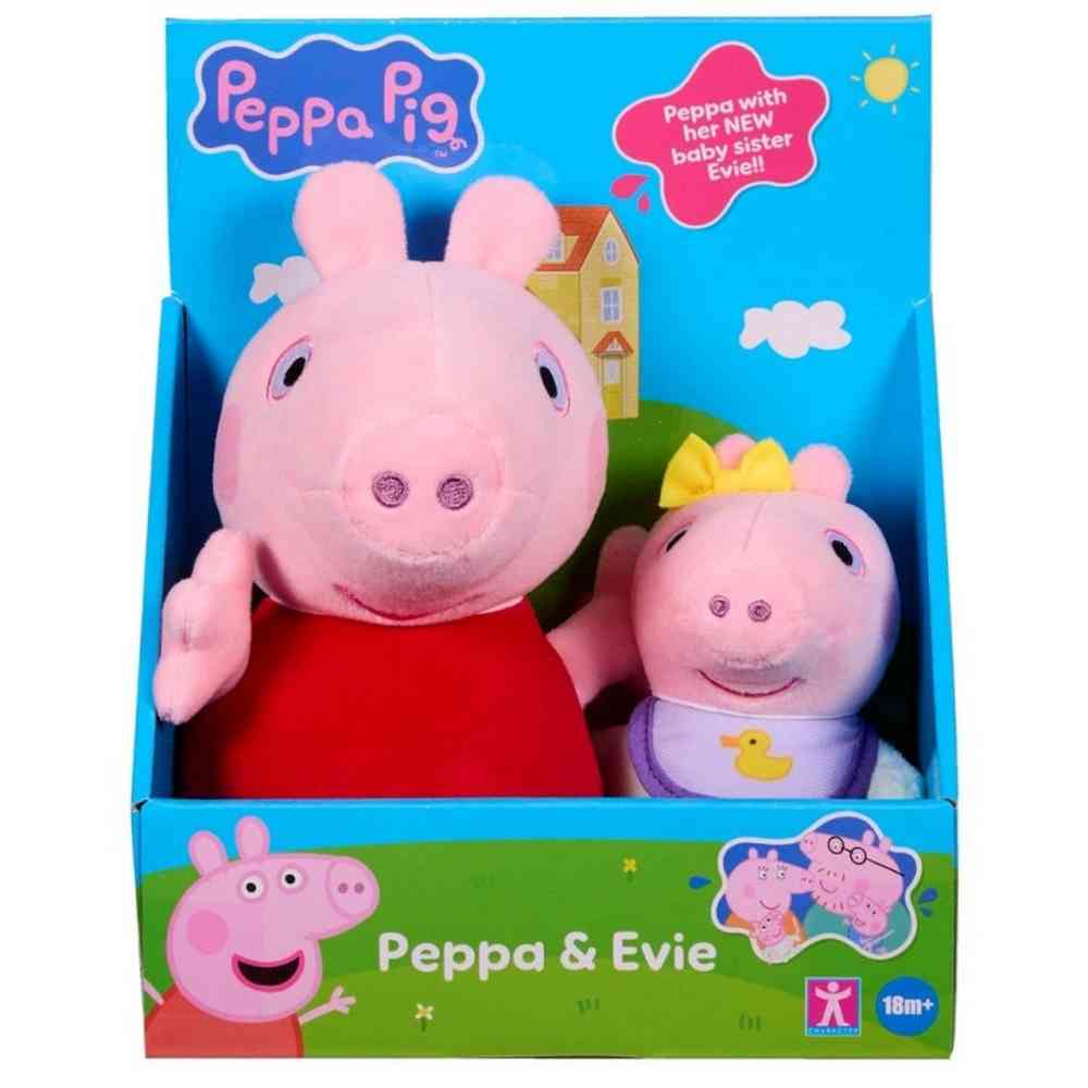 TO8422 PEPPA PIG BABY PLIS 2PACK 