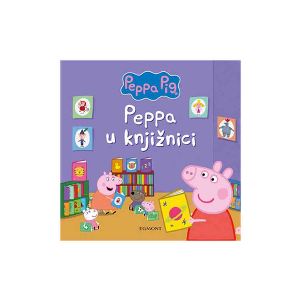 PEPPA PIG - PEPPA U KNJIZNICI 