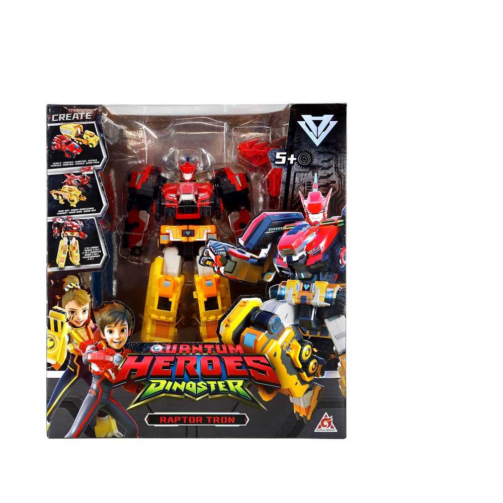 DNS: DINOSTER - TRANSFORMABLE ROBOT - RAPTOR  TRON 