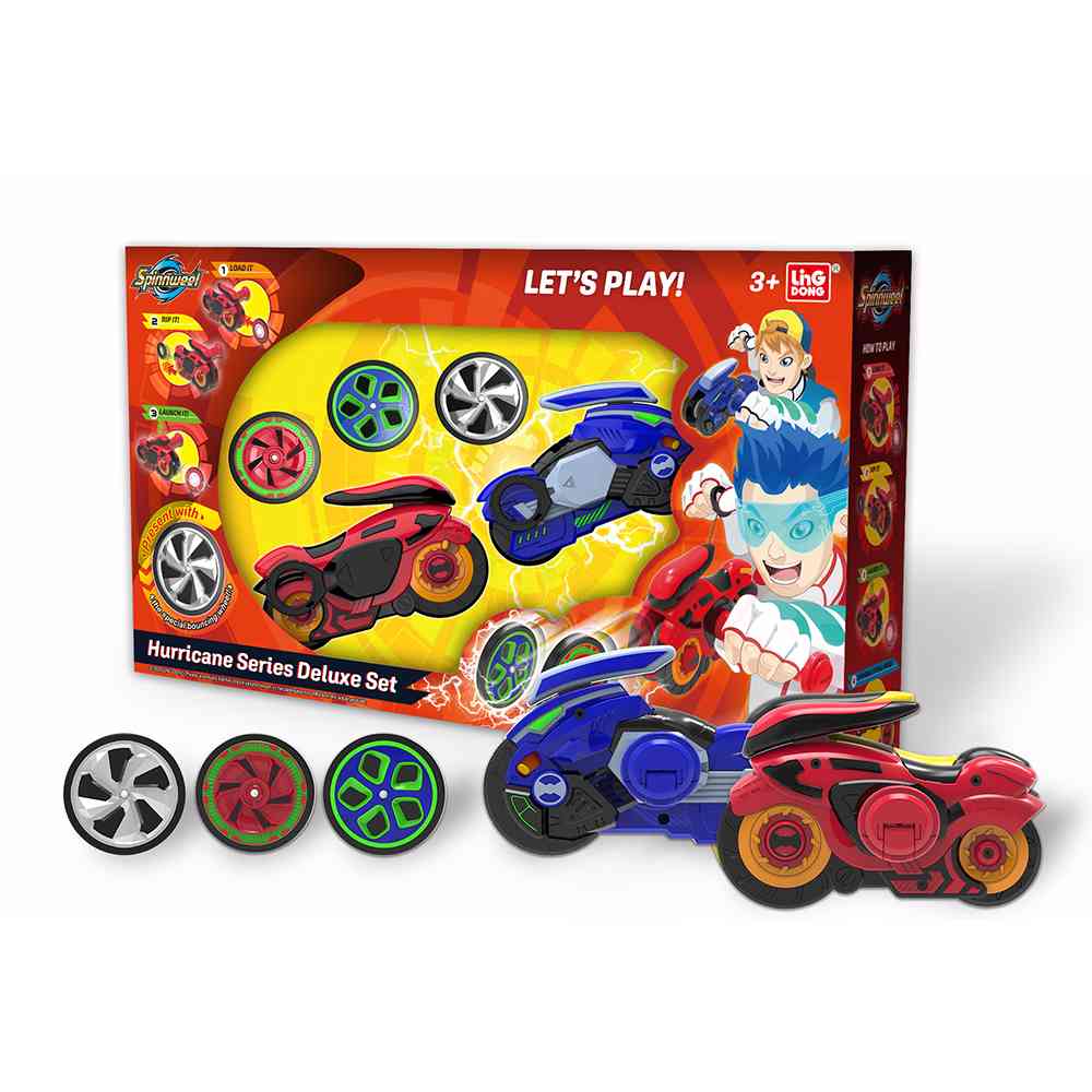 SPINWEEL-MOTOR HURRICANE DELUXE VEYRON VS FIREWALKER